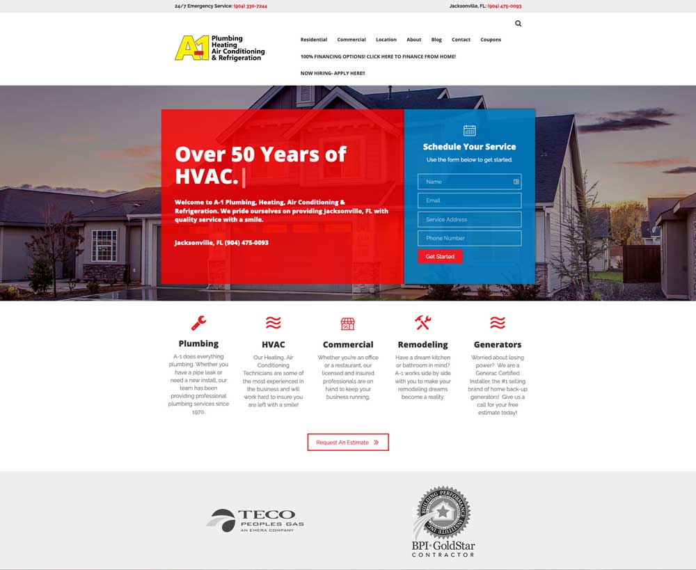 Top 100 Plumbing Websites for Inspiration