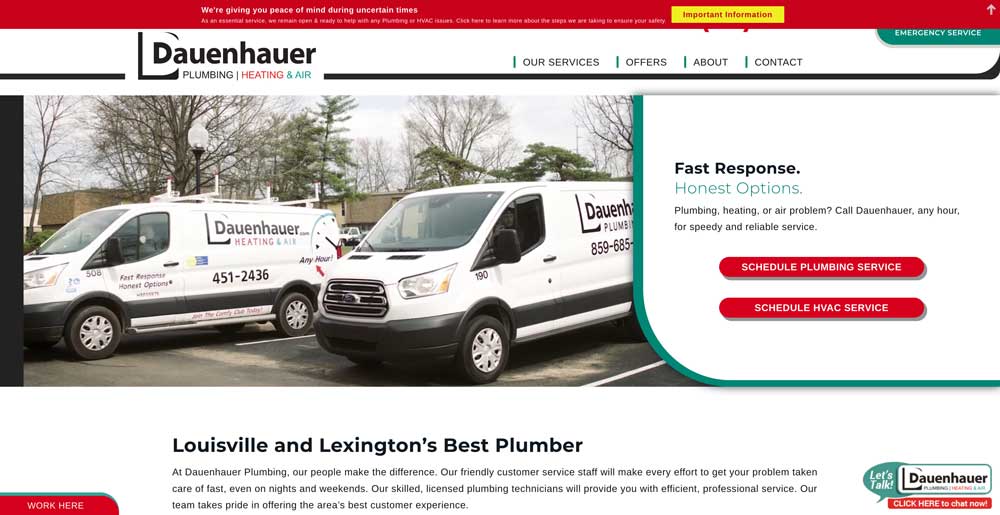 Top 100 Plumbing Websites for Inspiration