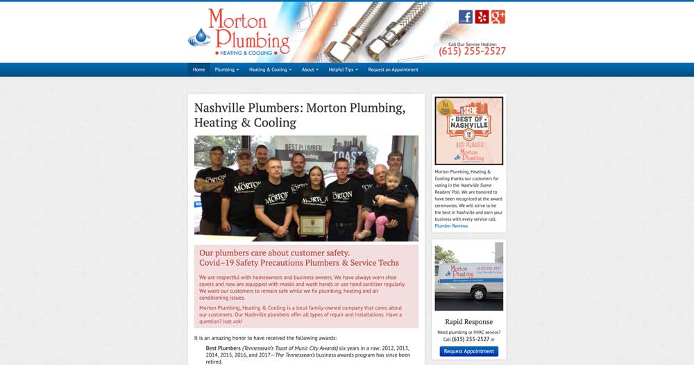 Top 100 Plumbing Websites for Inspiration