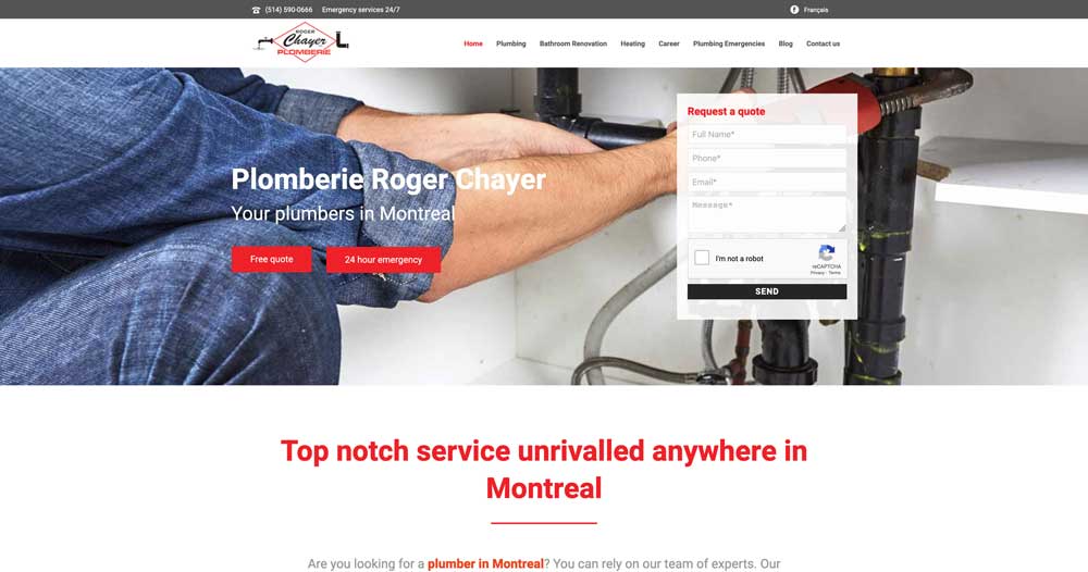 Top 100 Plumbing Websites for Inspiration
